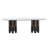 YANNA DINING TABLE - 94.5" - Brown