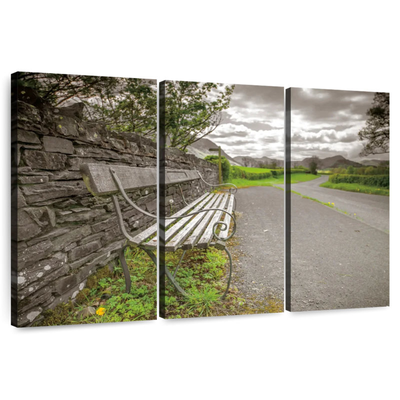 Mehar Lake District, 20" H x 33" W