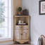 Armoire d'angle avec rangement