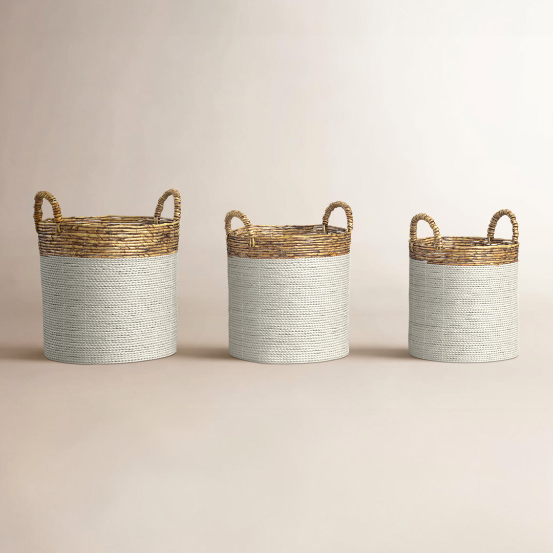 Joss & Main Seagrass Decorative Basket Joss & Main