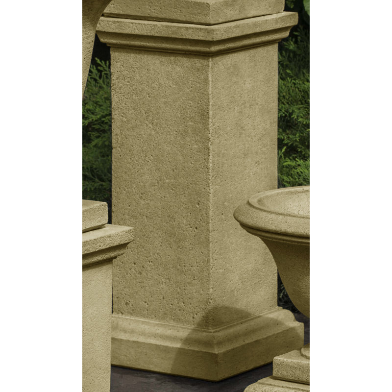 Wolcott Pedestal, 22.5'' H x 10.25'' W x 10.25'' D, English Moss