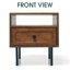 Table de chevet Mid Century-889616513