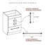 Ensemble de meuble-lavabo simple 48 po Maplesville-340014202