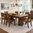 Solid Mango Wood Dining Table - 80"