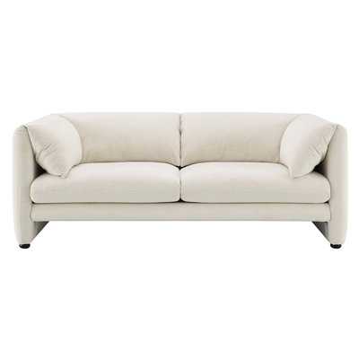 Jaeda 76" Loveseat, Beige Linen