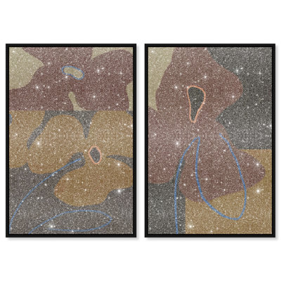 Moody Flowers Set Set by Oliver Gal