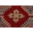 Red Geometric Kazak Oriental Area Rug