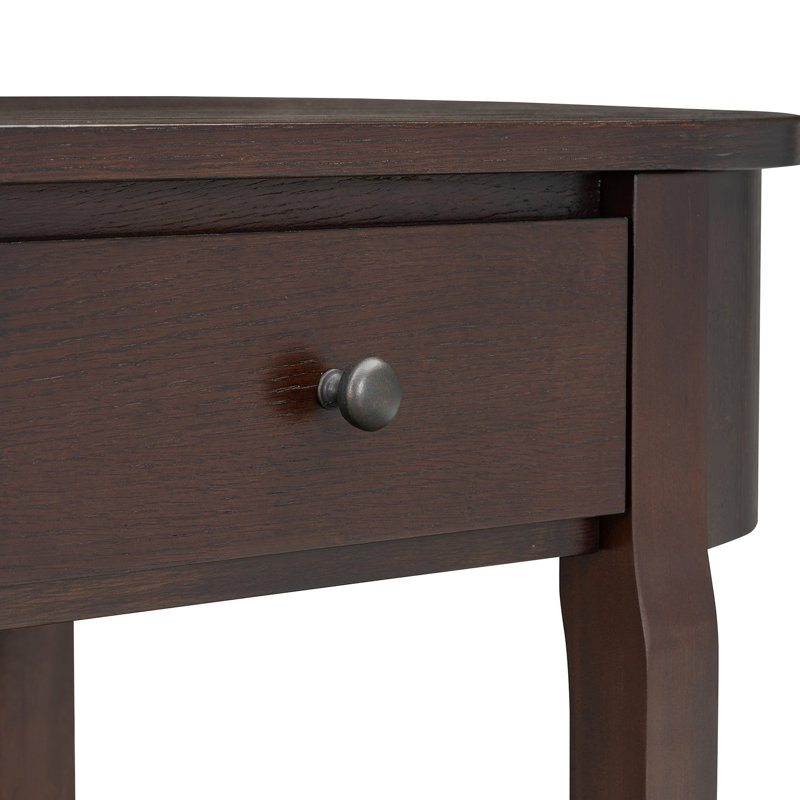 Console Table With Scratch Resistance Surface - Navy Scratch-, Espresso