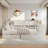 Wooden L-Shape Daybed With Seven Storage Cabinets And Two Storage Drawers, Multi-Functional Bed With Study Desk And Built-In Bookshelf-590164914-590164916