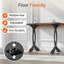 Ensemble de 2 pieds de table et de bar Curva
