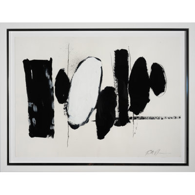 «Study for Zen Mother 2» par Robert Robinson - Peinture encadrée sur papier