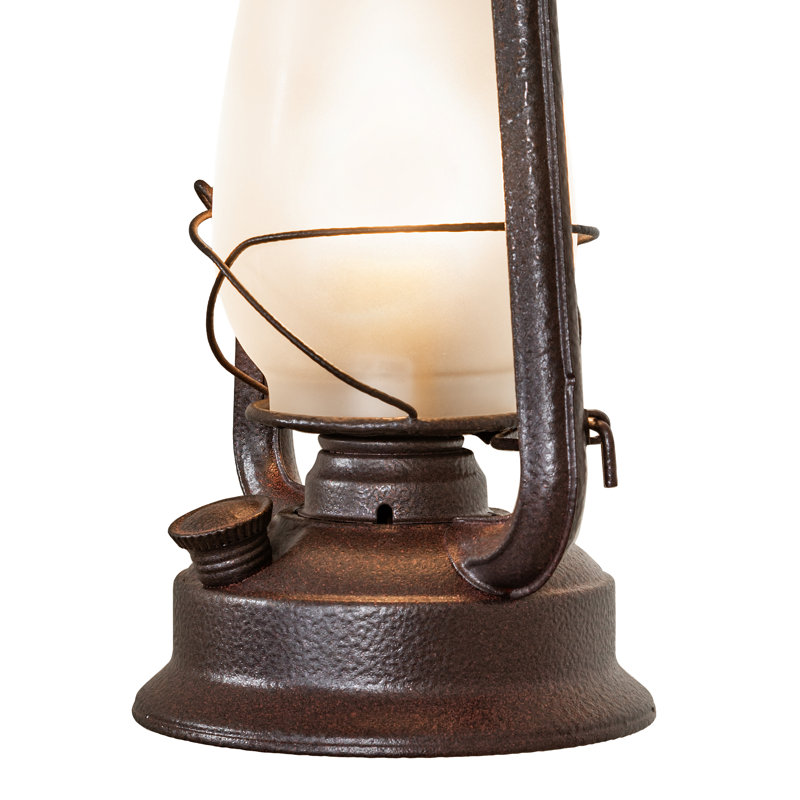 7" Wide Miners Lantern Mini Pendant