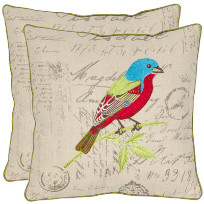 Becca Linen Reversible Throw Pillow