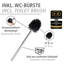 Rivalta Free-Standing Toilet Brush and Holder