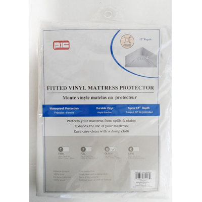 Hodge Waterproof Fitted Mattress Protector Mattress Protector Case Pack