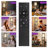 Jarold 63.7" Column Dimmable Floor Lamp with Shelves & Remote Control & USB Charging Station-1620694946