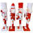 12" Red & White Nutcrackers, 4 Asst.