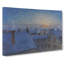 Sunrise Over The Rooftops by Eugene Jansson - Wrapped Canvas-61837673