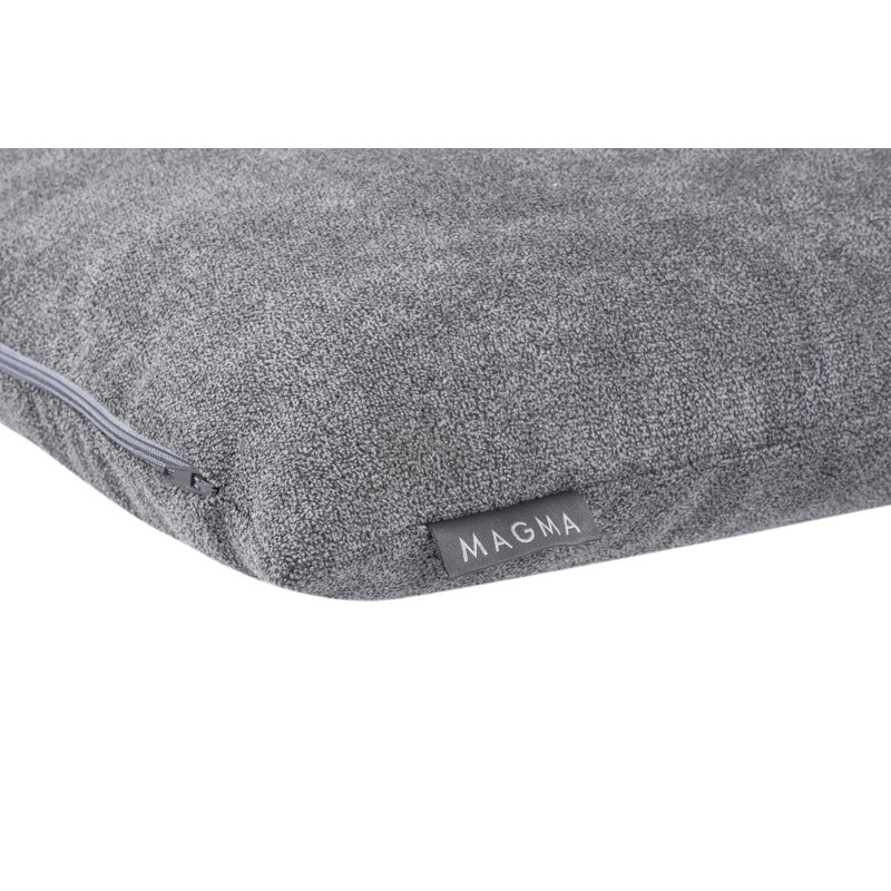 Coussin Gouchee Home Alfa 20 po x 20 po, Charbon de bois