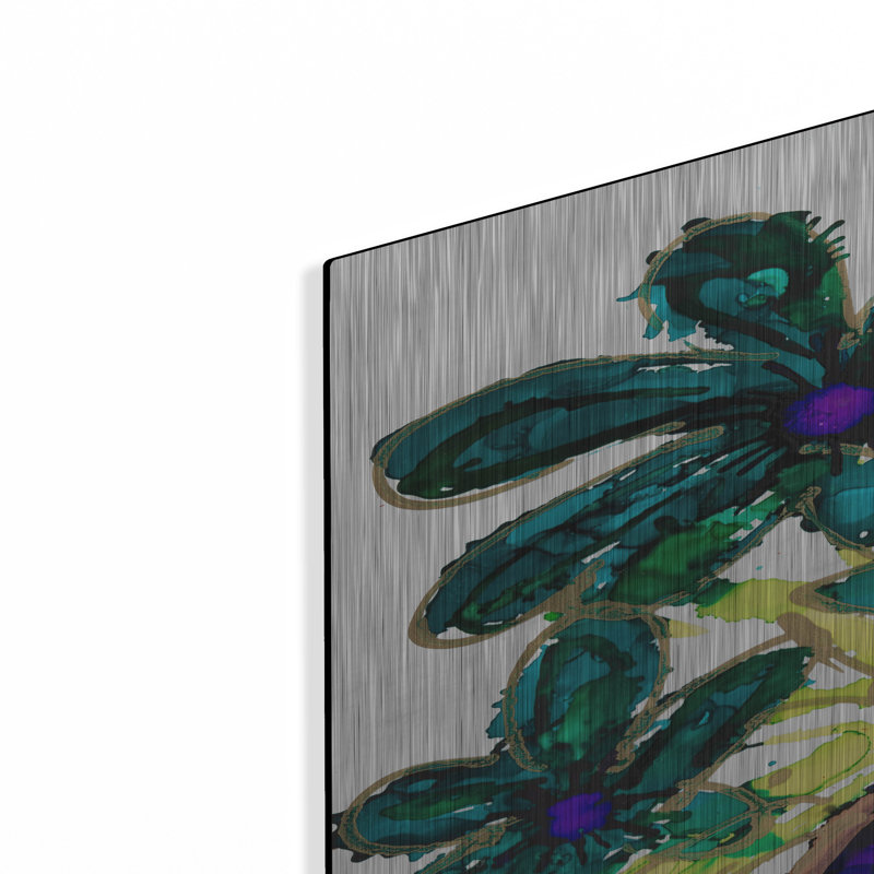 Art mural en métal Latitude Run®, H 36 po x l 24 po