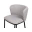 Mina Upholstered Counter Stool with Metal Frame-95982243
