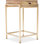 Adore Decor Sidney Side Table, Beige