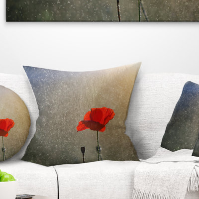 Coussin de fleurs flowerswork solitaire chiot