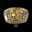Plafonnier encastré en cristal 3 lumières Boatner