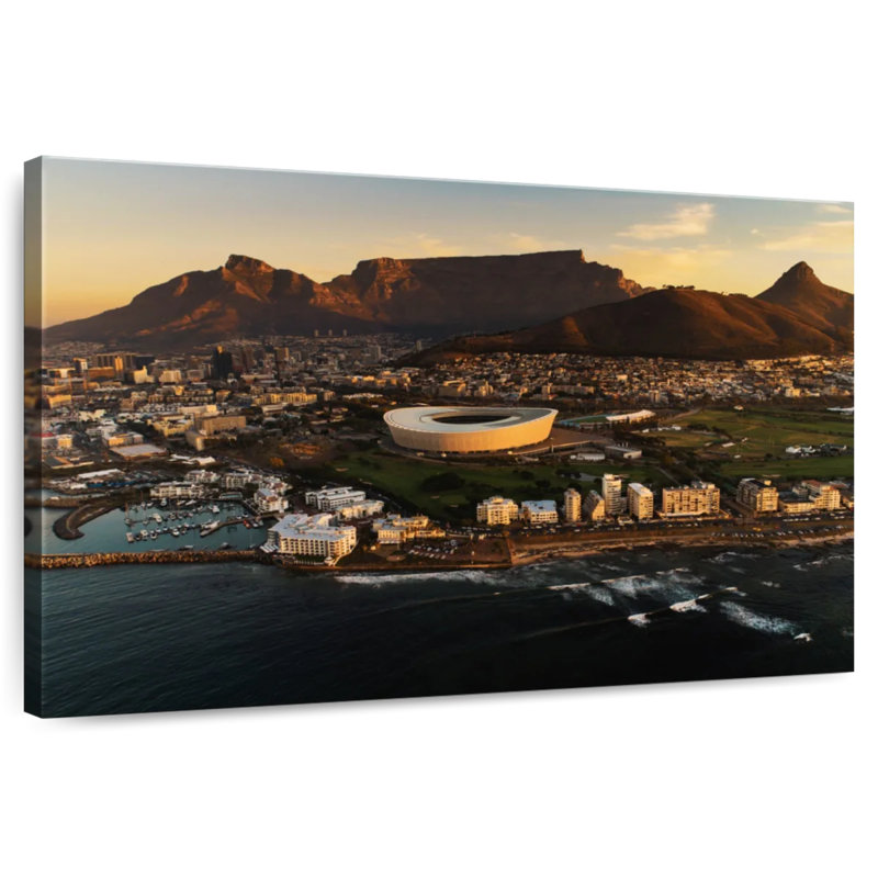 Nicci, Cape Town, paysage urbain, H 30 po x l 45 po