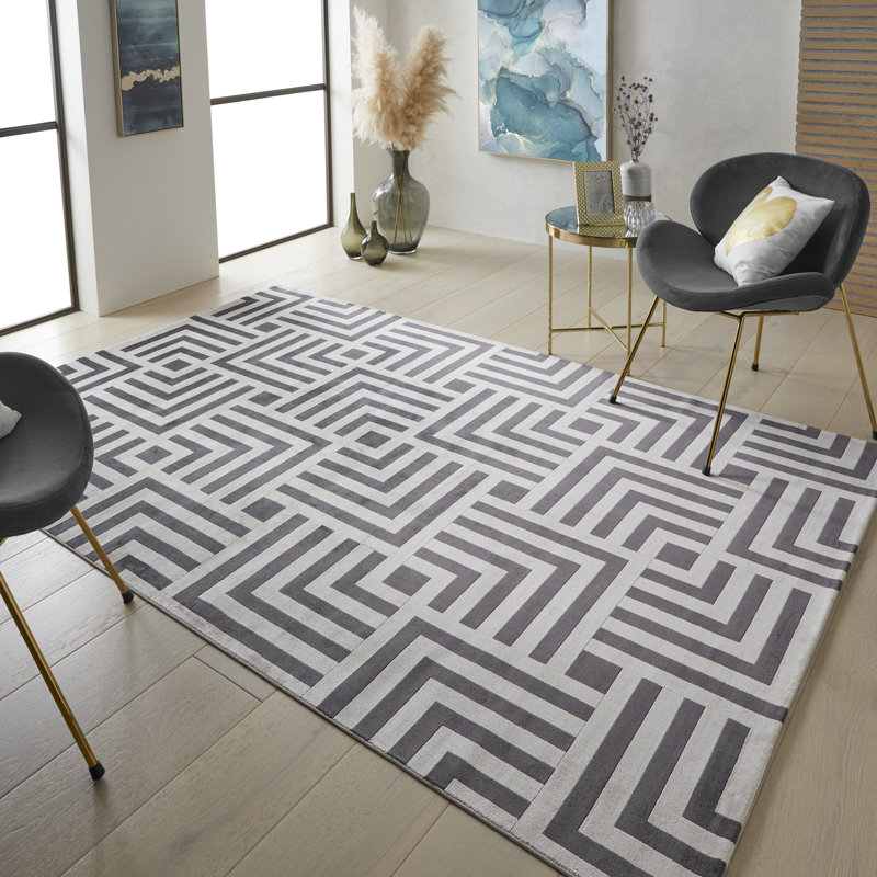 Makalla Geometric Area Rug, Rectangle 160 x 230cm