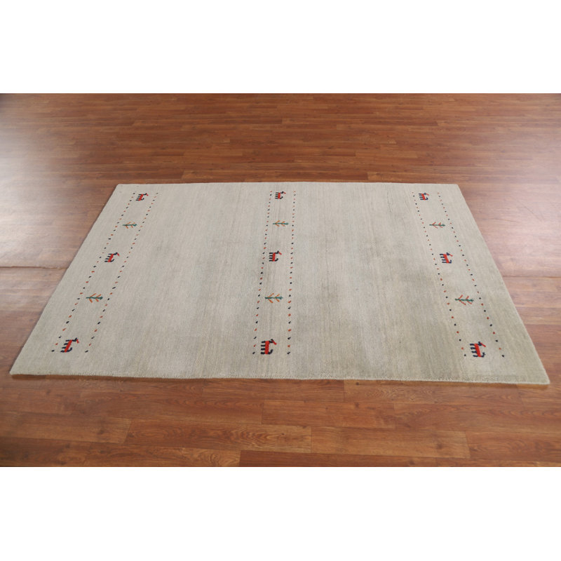 Tribal Gabbeh Oriental Rug 4x6