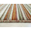 2x6 Yellow Hand-Knotted Wool Earthy Horizon Stripes Striped Modern Contemporary Carpet Rug