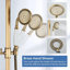 Robinet de douche avec valve brute