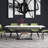 Azriela Extendable Marble Top Metal Base Dining Table-32733268