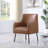 Joclynn Faux Leather Armchair
