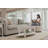 Monaco - Oval Coffee Table - Tray Insert - Blanc Finish
