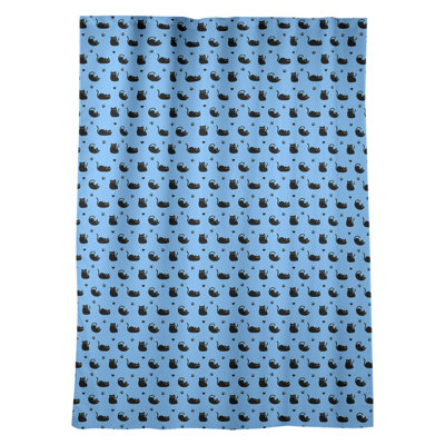 Avicia Sateen Room Darkening Curtain Single Panel