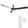 58" Torque 3 - Blade Outdoor/Indoor Smart Ceiling Fan with Remote Control Included, Works With Alexa and iOS or Android App