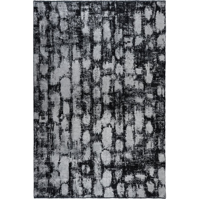 Tapis noir / gris Rapture