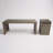 Dune Rounded Bench - Ash Brown