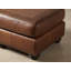 Repose-pieds 100% cuir Weston Hoch