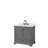 Deborah 36'' Single Bathroom Vanity with Marble Top-98262646-80205291