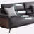 Simple modern office sofa office business set
