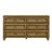 Caskey Transitional 54.8" W 6 Drawer Dresser-846670868