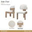 Chaise d'appoint West Kensington - Caramel sel de mer-121891764