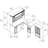 Huckins 4 Piece Computer Desk Office Set with Hutch-867250926