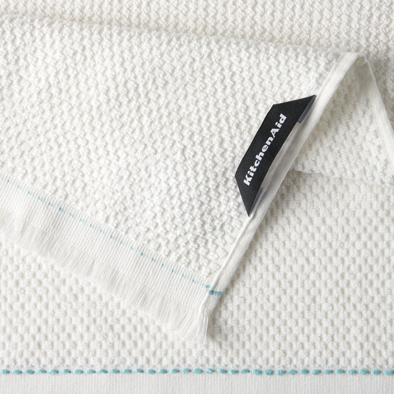 GOURMET SERIES Cotton Waffle Linen Set, Mineral Water Aqua