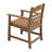 Patio Dining Chair Of 2, Hips Material, Wood Grain For Deck Pool Backyard, , Brown 2 , Hips, Faux Long-Lasting Stability, Beige-643886873