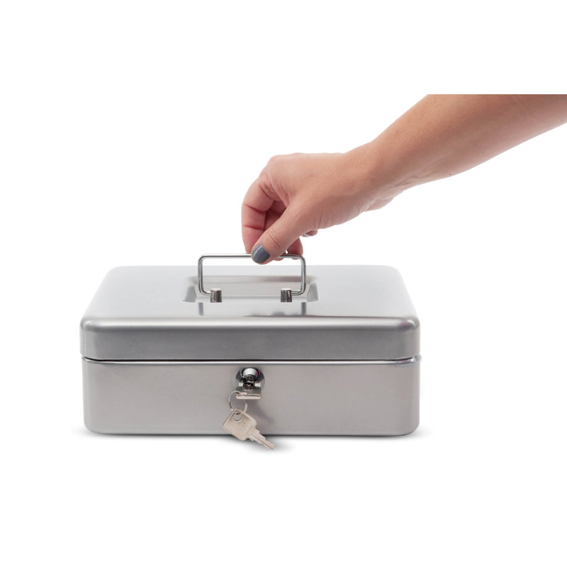 Cash Box / Cash Drawer Lock, Silver