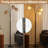 72" Rattan Arc Floor Lamp With Rotary Switch, Adjustable 3-Light Coastal/Boho/Farmhouse Style